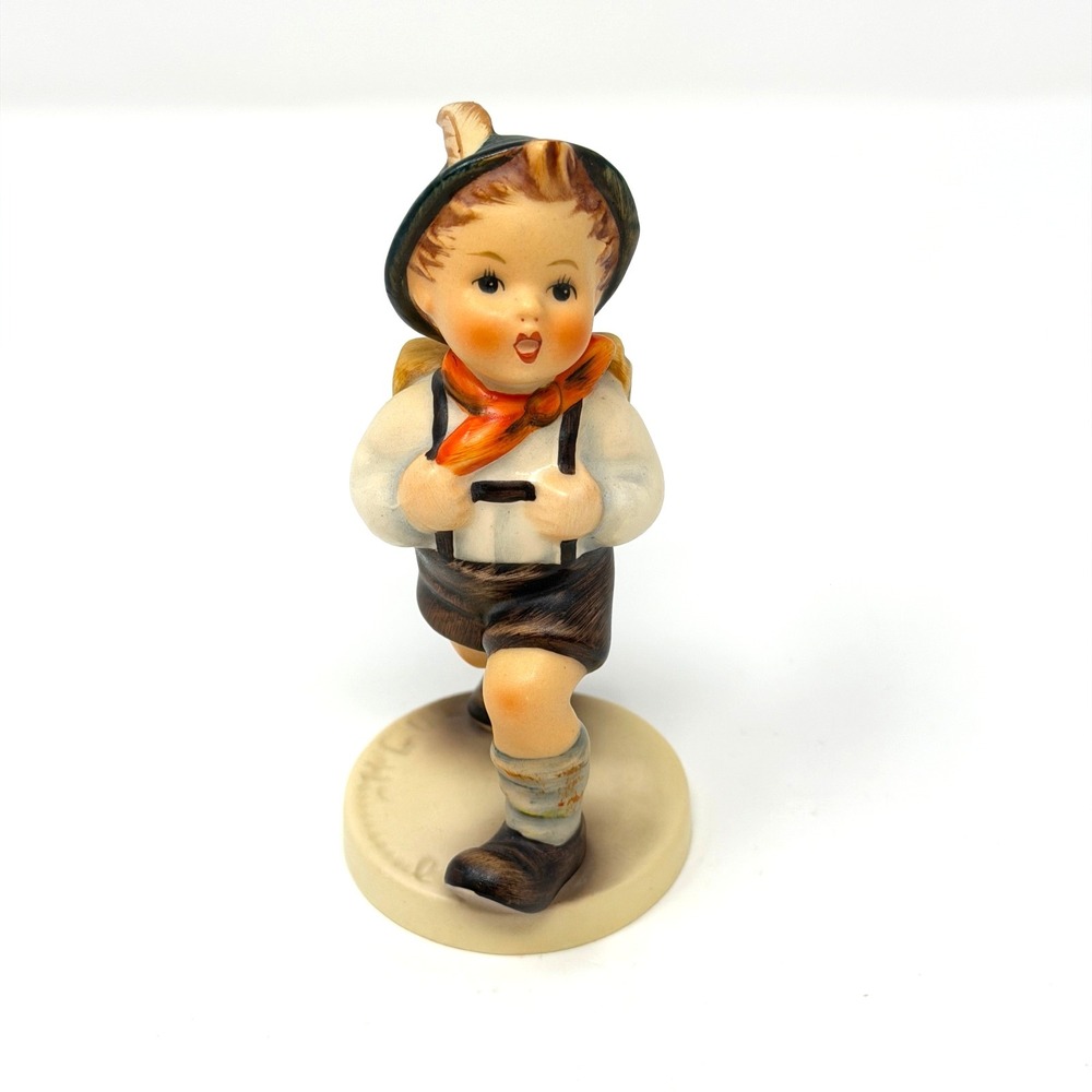 Goebel Hummel School Boy Figurine 82/0 TMK3 Porcelain 4 Inch